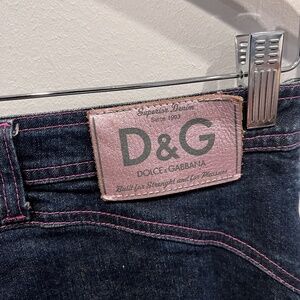 D&G Denim Mini Shirt
